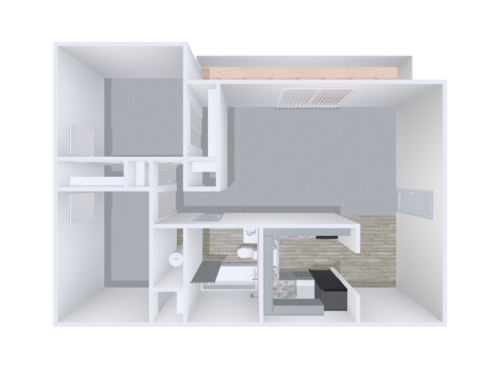 The Belmont: Beds - 2: Baths - 1: SqFt Range - 860 to 860