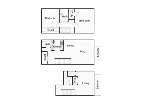 The Byland: Beds - 2: Baths - 1.5: SqFt Range - 1125 to 1125