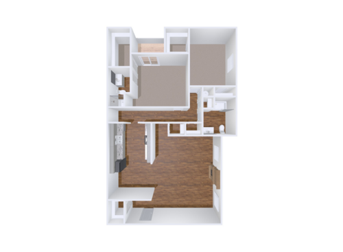 The Belmont: Beds - 2: Baths - 2: SqFt Range - 1080 to 1080