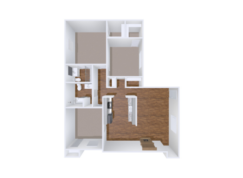 The Cambridge: Beds - 3: Baths - 2: SqFt Range - 1295 to 1295