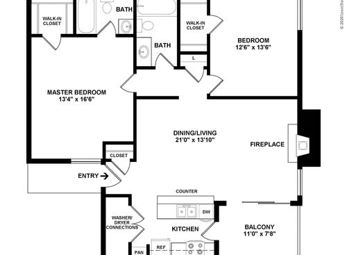 Lantana Platinum: Beds - 2: Baths - 2: SqFt Range - 1048 to 1048