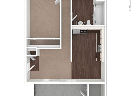 1x1: Beds - 1: Baths - 1: SqFt Range - 650 to