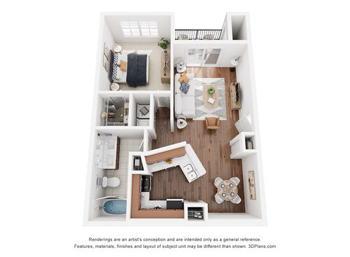 Clove: Beds - 1: Baths - 1: SqFt Range - 779 to 779