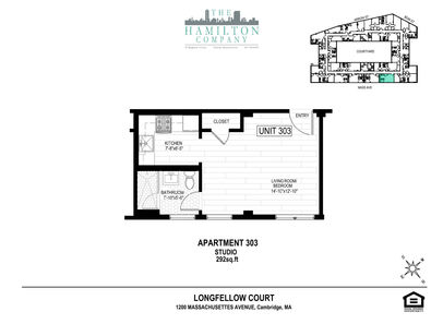 STUDIO: Beds - Studio: Baths - 1: SqFt Range - 292 to 292