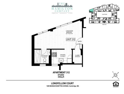 STUDIO: Beds - Studio: Baths - 1: SqFt Range - 292 to 344