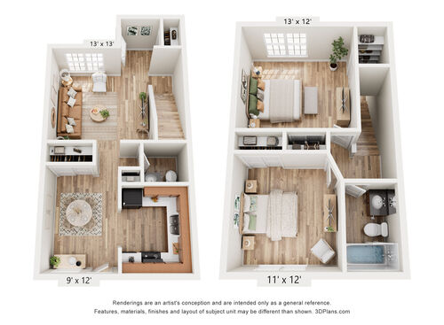 2 Bedroom Town House