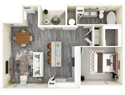 L: Beds - 1: Baths - 1: SqFt Range - 818 to 818