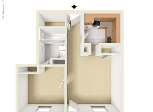 Newark: Beds - 1: Baths - 1: SqFt Range - 525 to 525