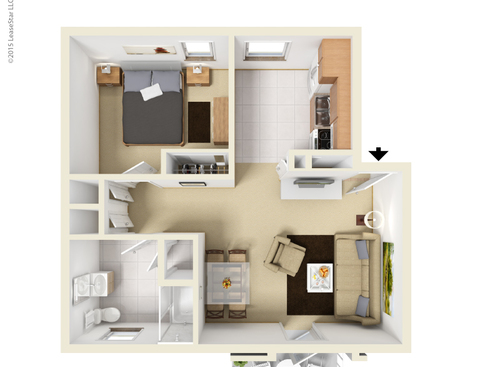 Bristol: Beds - 1: Baths - 1: SqFt Range - 700 to 700