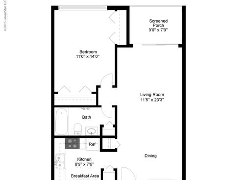 The Majestic: Beds - 1: Baths - 1: SqFt Range - 750 to 750