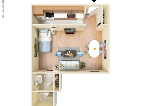 The Isles: Beds - Studio: Baths - 1: SqFt Range - 450 to 450