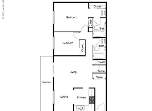 The Steamboat: Beds - 2: Baths - 2: SqFt Range - 1200 to 1200