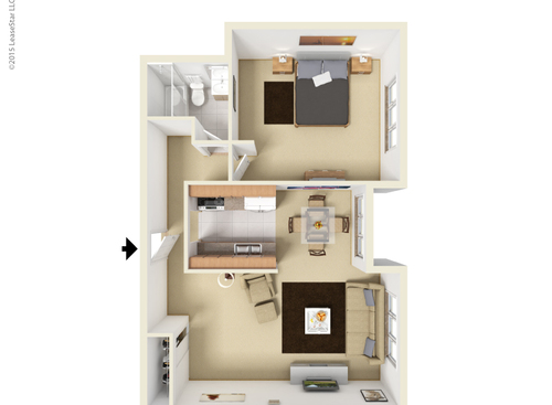 Braemer: Beds - 1: Baths - 1: SqFt Range - 700 to 700