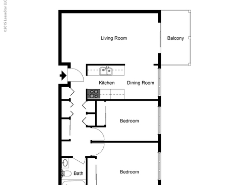 Edinborough: Beds - 2: Baths - 1: SqFt Range - 940 to 940
