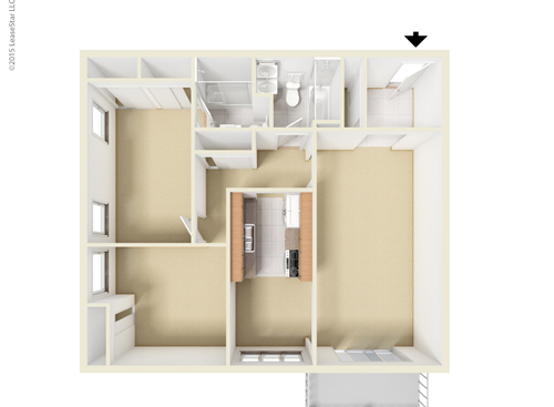 Interlachen: Beds - 2: Baths - 1.75: SqFt Range - 970 to 970