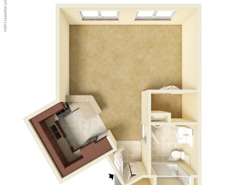 True North: Beds - Studio: Baths - 1: SqFt Range - 556 to 556