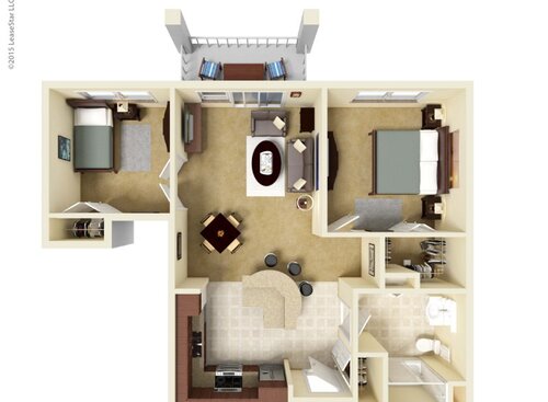 Beacon 2: Beds - 1: Baths - 1: SqFt Range - 832 to 832
