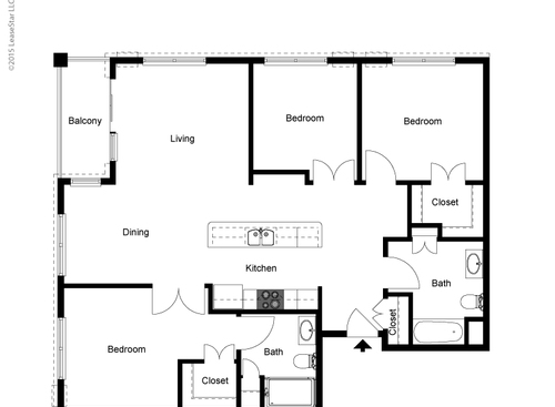 Panorama: Beds - 2: Baths - 1.75: SqFt Range - 1221 to 1221