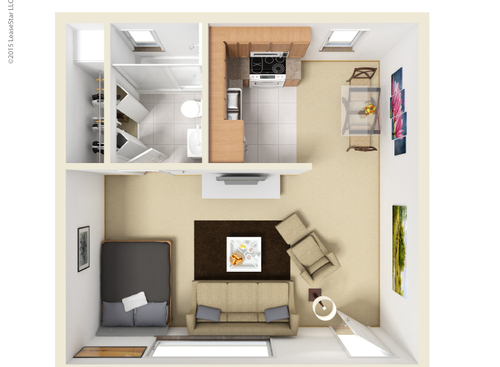 Sterling: Beds - Studio: Baths - 1: SqFt Range - 380 to 380