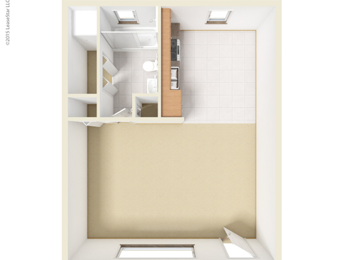 Waverly: Beds - Studio: Baths - 1: SqFt Range - 414 to 414