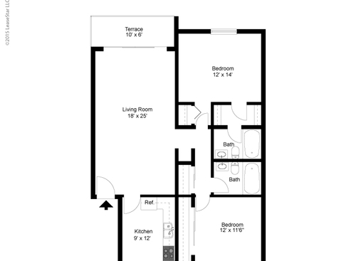 Robelini: Beds - 2: Baths - 2: SqFt Range - 1200 to 1200