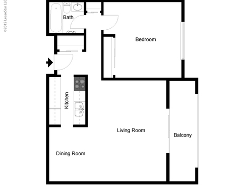 Whisper: Beds - 1: Baths - 1: SqFt Range - 868 to 868