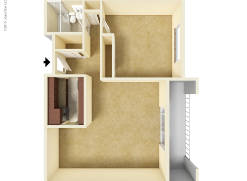 Whisper: Beds - 1: Baths - 1: SqFt Range - 868 to 868