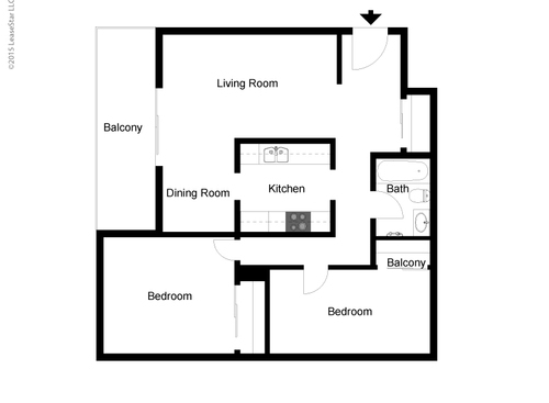 Reed: Beds - 2: Baths - 1: SqFt Range - 1100 to 1100