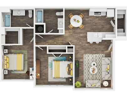 2x2 Floorplan