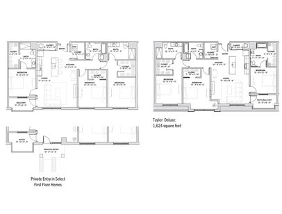 Taylor: Beds - 3: Baths - 3: SqFt Range - 1589 to 1589