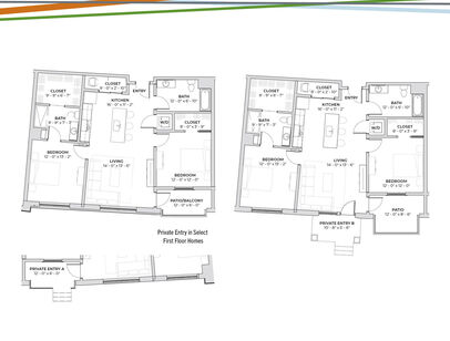 Grayson: Beds - 2: Baths - 2: SqFt Range - 1107 to 1107