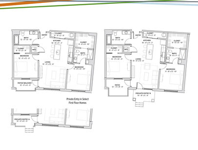 Henry: Beds - 2: Baths - 2: SqFt Range - 1110 to 1110
