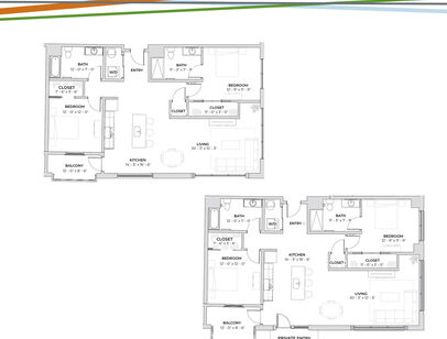 Merrick: Beds - 2: Baths - 2: SqFt Range - 1348 to 1348