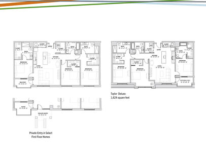 Taylor: Beds - 3: Baths - 3: SqFt Range - 1589 to 1589