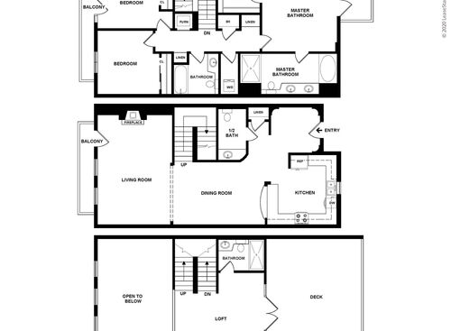 3x3.5LoftK 2D Diagram