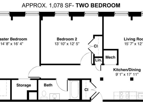 Lion Factory - Two Bedroom