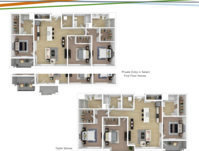 Taylor: Beds - 3: Baths - 3: SqFt Range - 1589 to 1589
