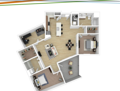 Tanner: Beds - 2: Baths - 2: SqFt Range - 1514 to 1514