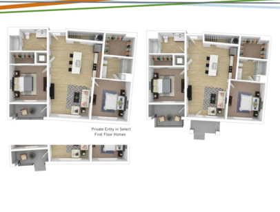 Henry: Beds - 2: Baths - 2: SqFt Range - 1110 to 1110
