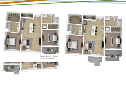 Grayson: Beds - 2: Baths - 2: SqFt Range - 1107 to 1107