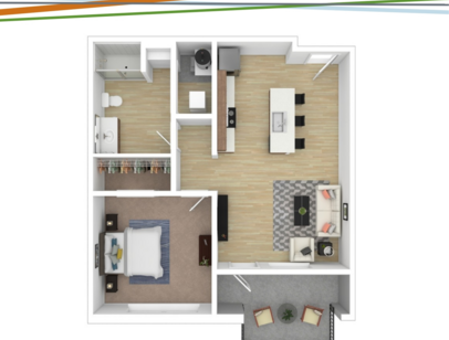 Axle: Beds - 1: Baths - 1: SqFt Range - 740 to 740