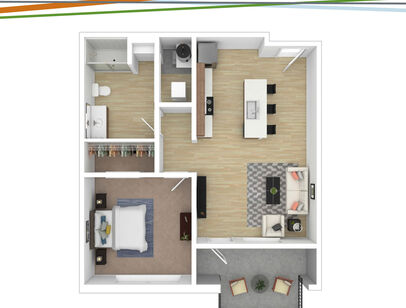 Axle: Beds - 1: Baths - 1: SqFt Range - 740 to 740