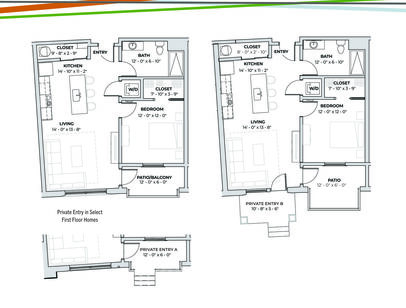 Dawson: Beds - 1: Baths - 1: SqFt Range - 765 to 766