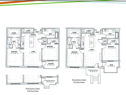 Emerson: Beds - 2: Baths - 2: SqFt Range - 1079 to 1081