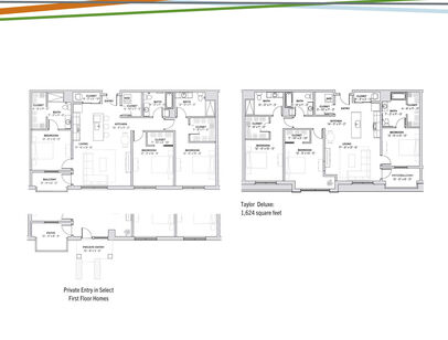 Taylor: Beds - 3: Baths - 3: SqFt Range - 1589 to 1589