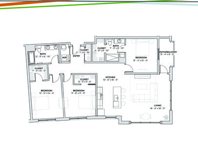 Walker: Beds - 3: Baths - 2: SqFt Range - 1612 to 1612