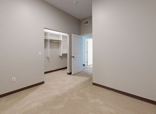 2nd bedroom in 2-bedroom loft apartment at Lofts at 128 in Hastings, MI