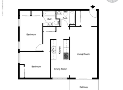 Interlachen: Beds - 2: Baths - 1.75: SqFt Range - 970 to 970