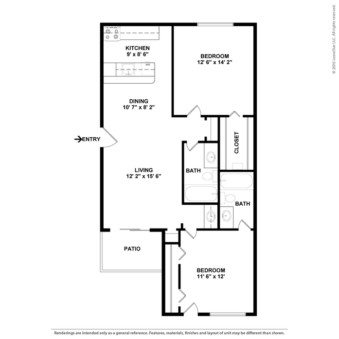Dallas, TX EvertonBellmar Floor Plans Apartments in Dallas, TX