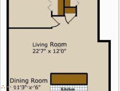 One Bedroom One Bath C: Beds - 1: Baths - 1: SqFt Range - 901 to 901